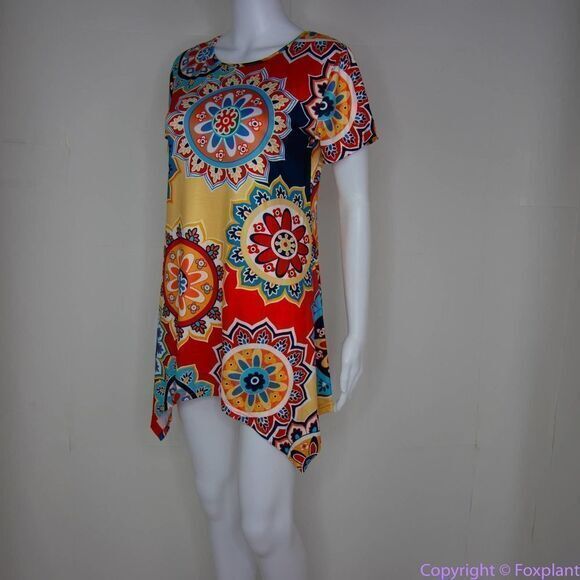 NEW Sanifer shark bite ‎ tunic  mini dress, S - Picture 6 of 12